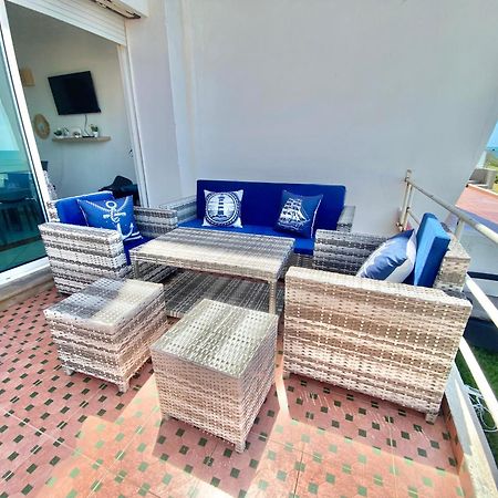 Splendid Beachfront Villa In Sidi Bouzid Beach With Pool Douar Ourlali Extérieur photo